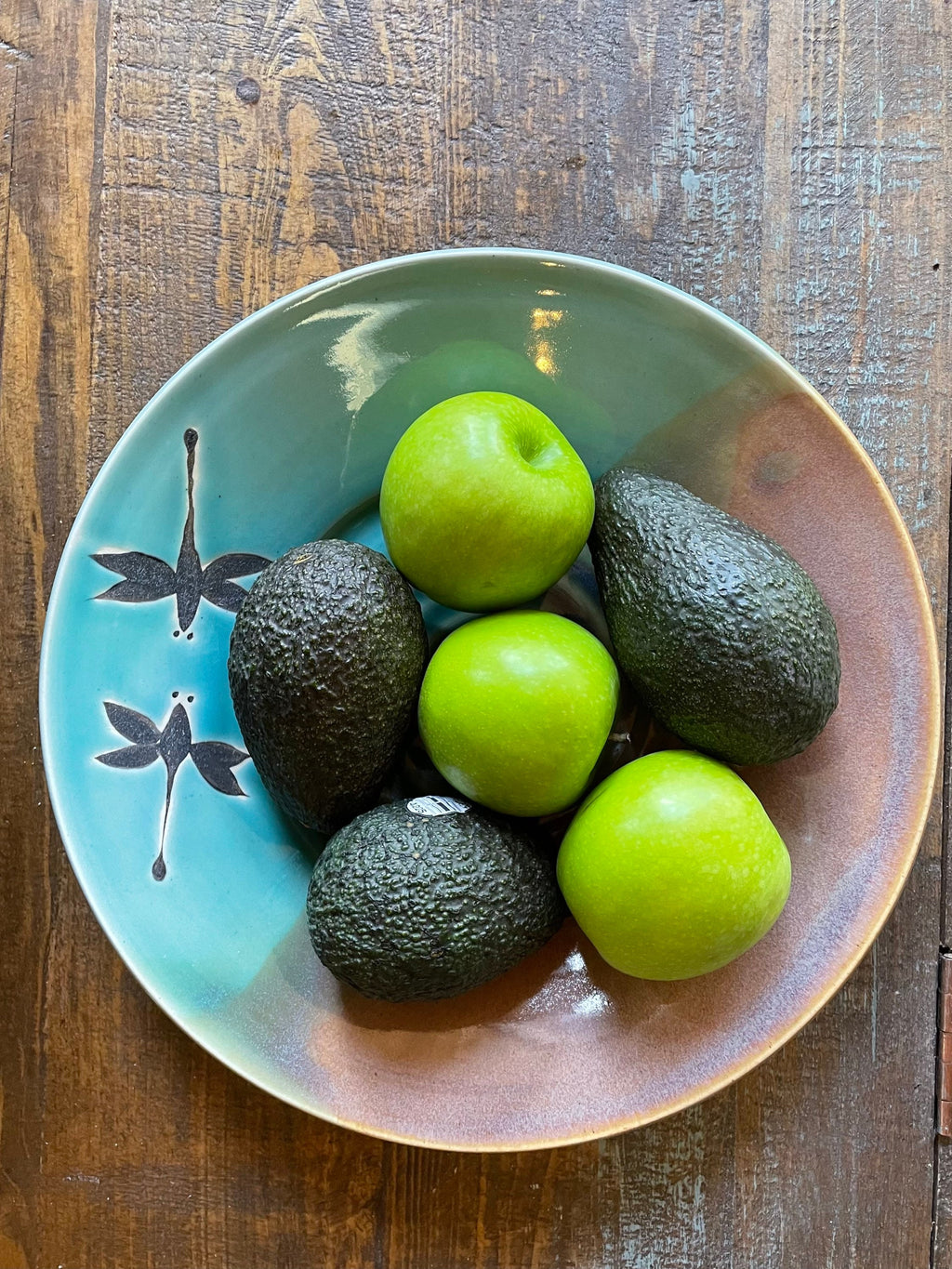 Handmade pottery platter. Dragonfly large ceramic dish. Pottery 12 inch by 2.5 inch fruit bowl.
