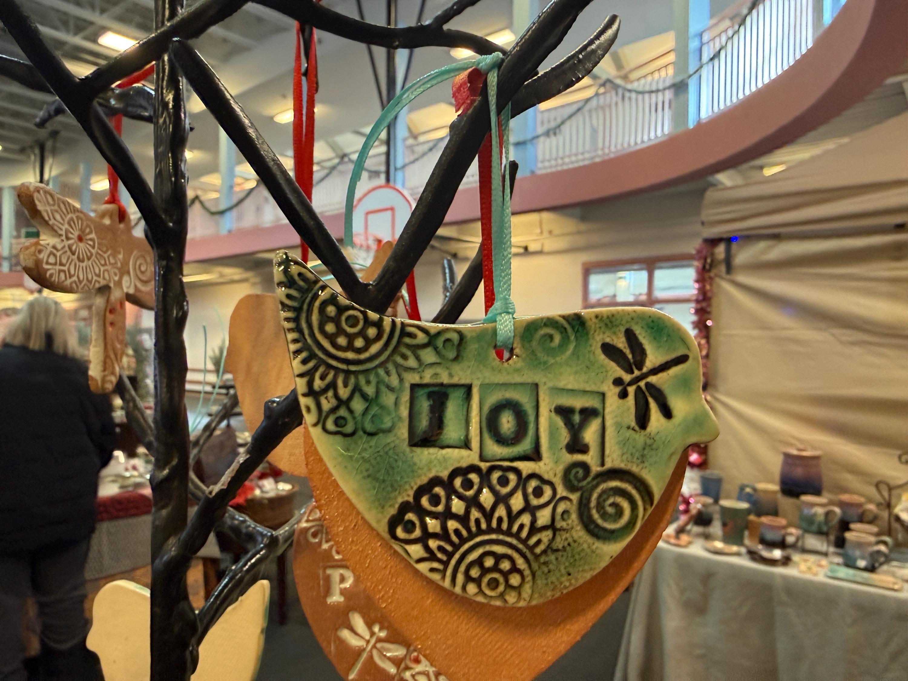 Bird ornament. Ornaments with Peace. Turquoise bird wall hanging. Gifts under 30. Unique inspirational gifts. Spring Decor