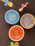 Salt bowl with wooden spoon. Chutierie small bowl for dips. Hostess gift. Can be used with olive oil and spices. Sold with gift bag.