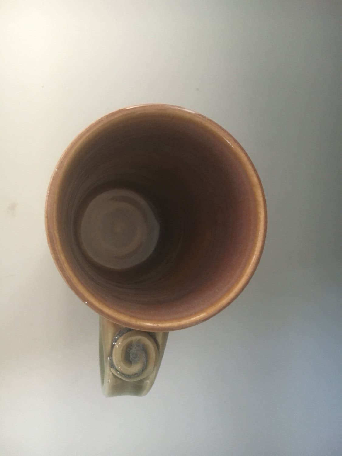 Pottery mug, Dragonfly coffee cup. Turquoise Handmade Pottery Tea Cup. Made in the USA